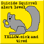 Suicide Squirrel Alert Level