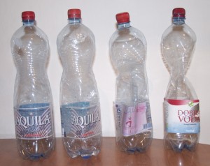 shrinking bottles