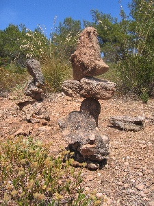 rock stacks menorca 1 and menorca 2