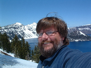 self-portrait crater lake